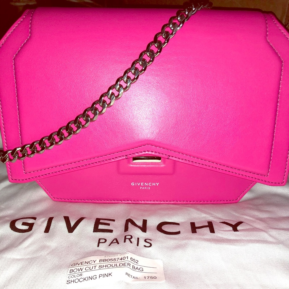 ***SOLD*** Givenchy Paris bow cut crossbody bag